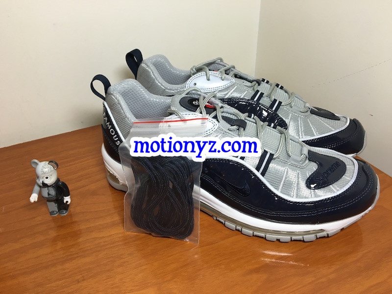 Nike Air Max 98 Supreme Blue Silver